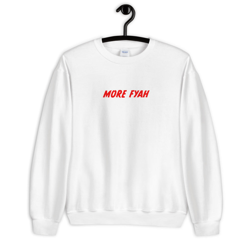 More Fyah Jamaican Unisex Sweatshirt