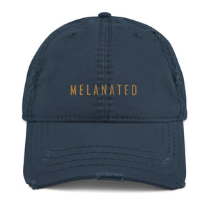 Melanated Distressed Dad Hat