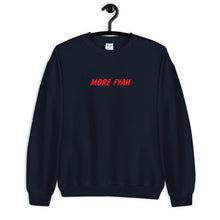 Load image into Gallery viewer, More Fyah Jamaican Unisex Sweatshirt