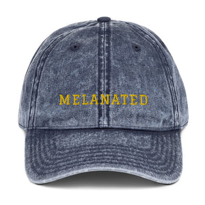 Melanated Vintage Cotton Twill Cap