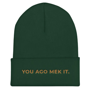 Mek It Cuffed Beanie