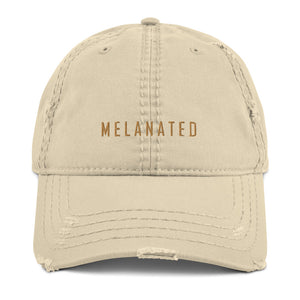 Melanated Distressed Dad Hat