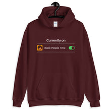 Load image into Gallery viewer, Black People Time Unisex Hoodie