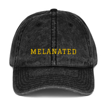 Load image into Gallery viewer, Melanated Vintage Cotton Twill Cap