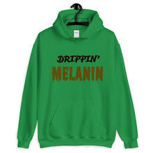 Load image into Gallery viewer, Drippin&#39; Melanin Unisex Hoodie