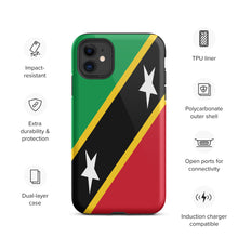 Load image into Gallery viewer, St Kitts &amp; Nevis iPhone case