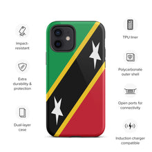 Load image into Gallery viewer, St Kitts &amp; Nevis iPhone case