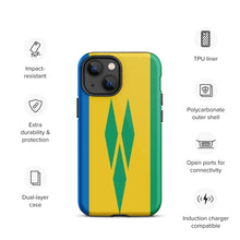 Load image into Gallery viewer, St Vincent &amp; Grenadines iPhone case