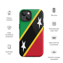 Load image into Gallery viewer, St Kitts &amp; Nevis iPhone case