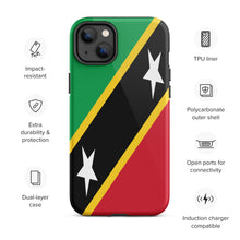 Load image into Gallery viewer, St Kitts &amp; Nevis iPhone case