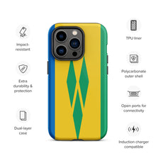 Load image into Gallery viewer, St Vincent &amp; Grenadines iPhone case