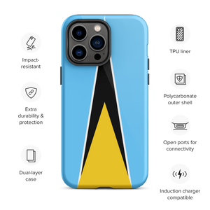 St. Lucia iPhone Case