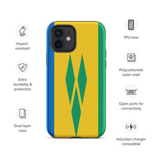 Load image into Gallery viewer, St Vincent &amp; Grenadines iPhone case