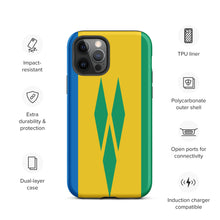 Load image into Gallery viewer, St Vincent &amp; Grenadines iPhone case