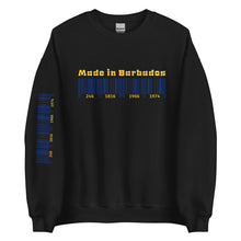 Load image into Gallery viewer, Made in Barbados Unisex Sweatshirt