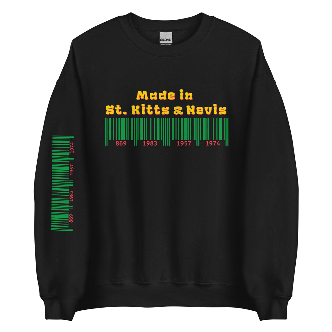 Made in St. Kitts & Nevis Unisex Sweatshirt