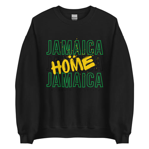 Jamaica Home Black Unisex Sweatshirt