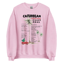 Load image into Gallery viewer, Caribbean Christmas Dinner Unisex Sweatshirt