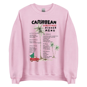 Caribbean Christmas Dinner Unisex Sweatshirt