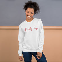 Load image into Gallery viewer, Jamaican at Heart Unisex Sweatshirt