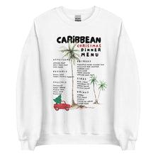 Load image into Gallery viewer, Caribbean Christmas Dinner Unisex Sweatshirt