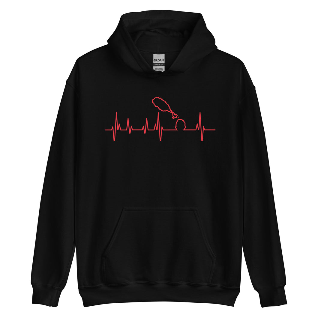 Kittitian at Heart Unisex Hoodie