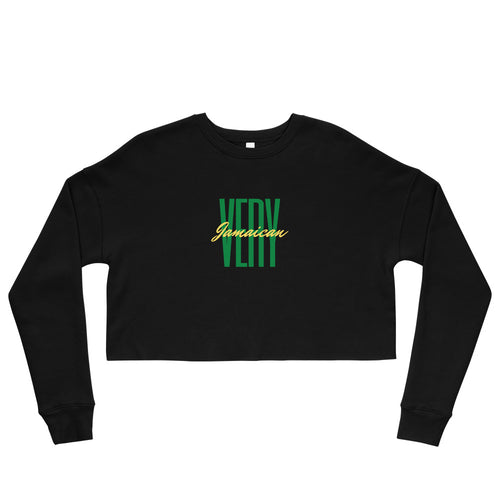 Very Jamaican Crop Sweatshirt