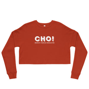 Cho Crop Sweatshirt