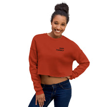 Load image into Gallery viewer, Easy Yuhself Crop Sweatshirt